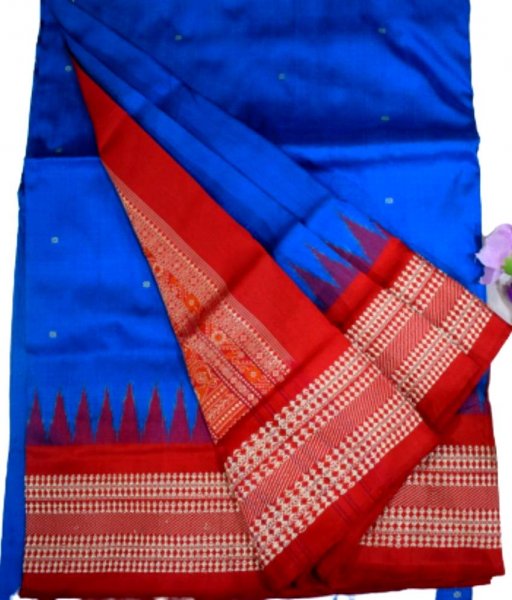 Bomkai Silk Saree